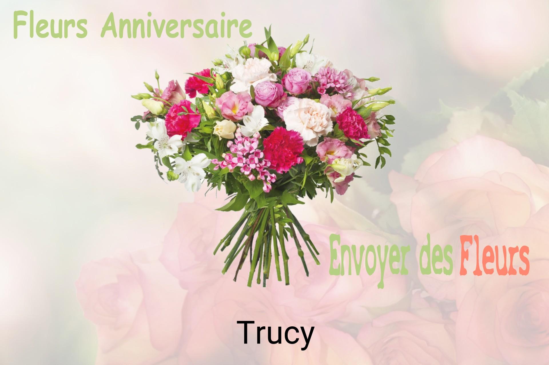 Bouquet de fleurs d’anniversaire livré à Trucy